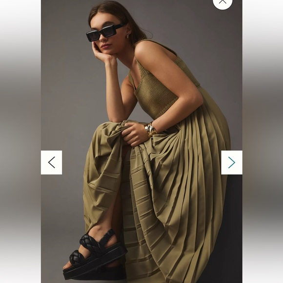 Anthropologie NWOT Mare Mare Maxi Dress 2x - Picture 3 of 5